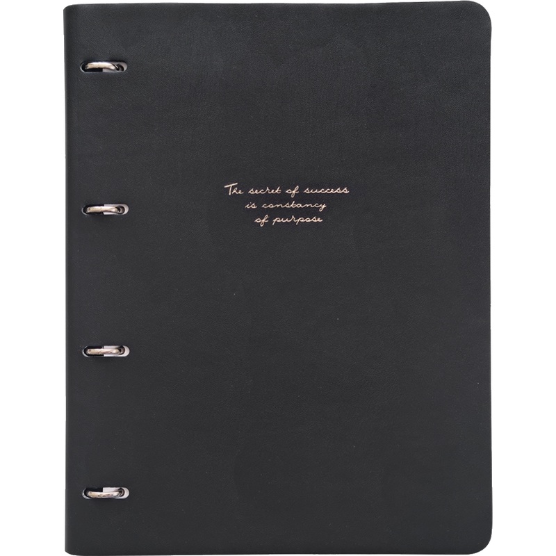 Изображение товара Тетрадь на кольцах со сменным блоком Infolio Study Quote А4 120 листов черная