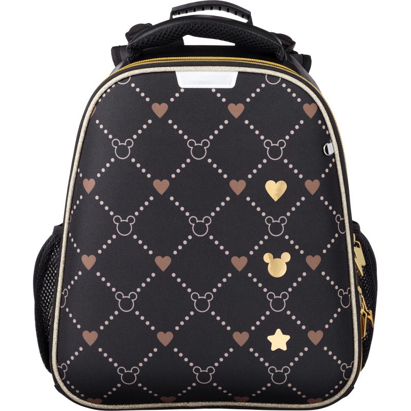 Изображение товара Ранец Комус Класс Basic Золотая клетка для девочек школьный вместительный