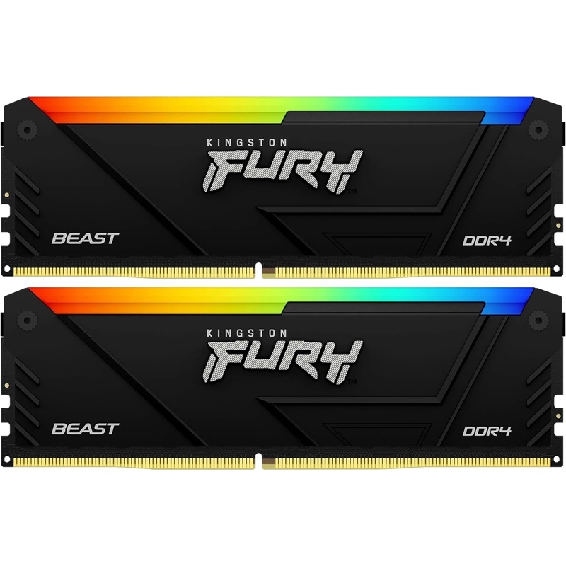 Изображение товара Модуль памяти Kingston FURY Beast KF432C16BB2AK2/32 DDR4 32 ГБ, 2х16 ГБ