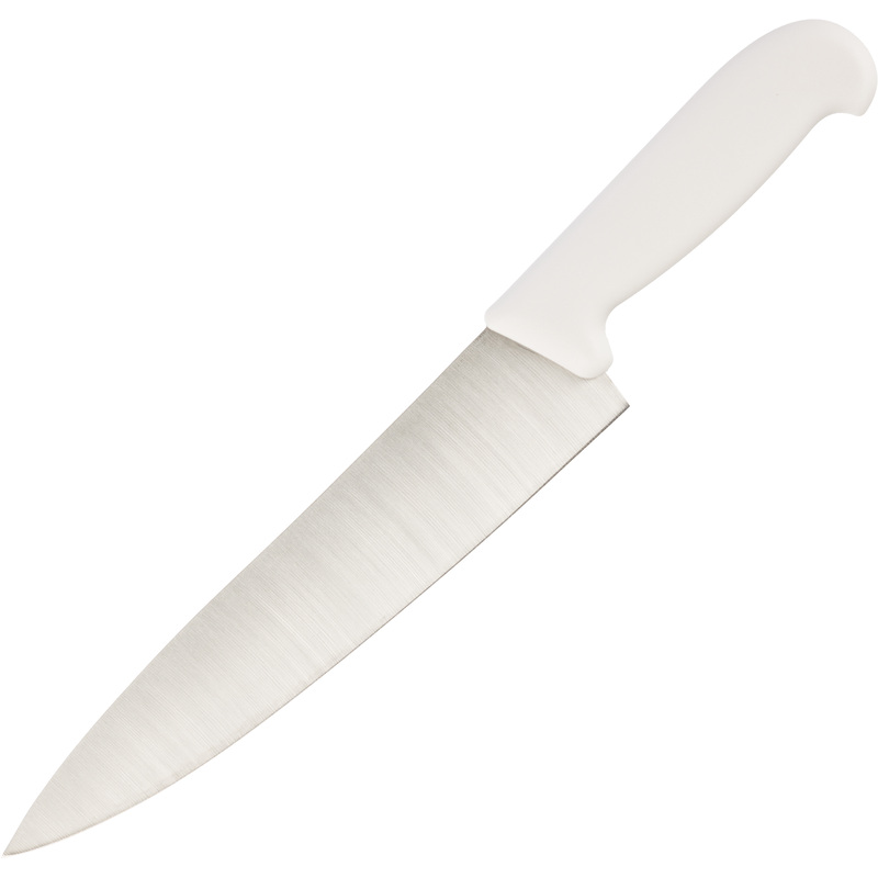 Изображение товара Нож поварской лезвие 254 мм толщина 2 мм белая ручка