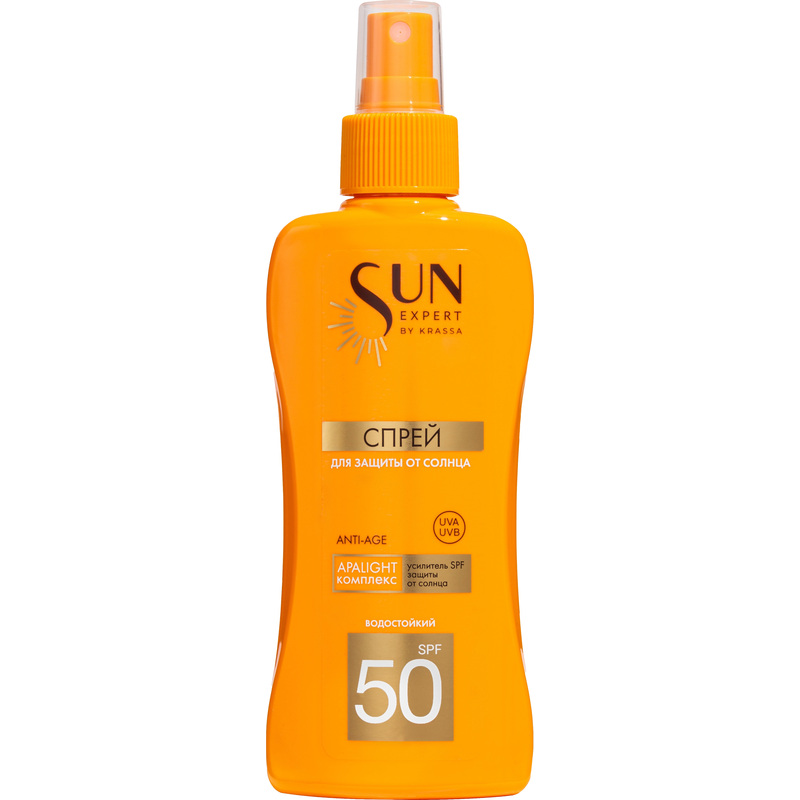 Изображение товара Спрей солнцезащитный Sun Expert SPF50 180 мл водостойкий