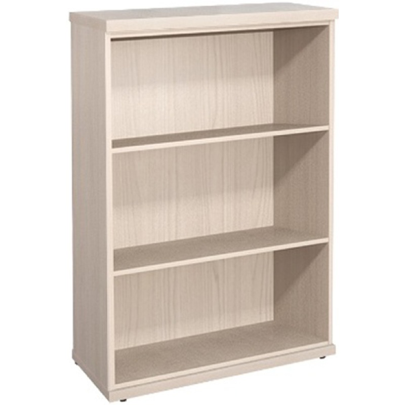 Изображение товара Стеллаж низкий Эталон (дуб молочный, 2 полки, 854x424x1310 мм)