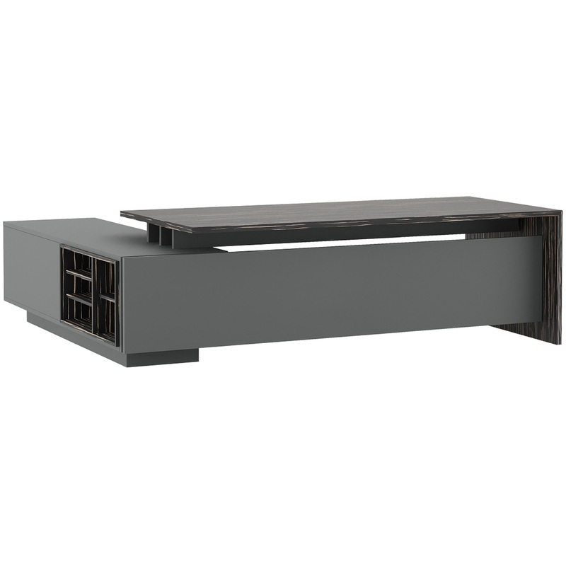 Изображение товара Стол письменный SS Dali 103 R DLI37210312R эбен / антрацит