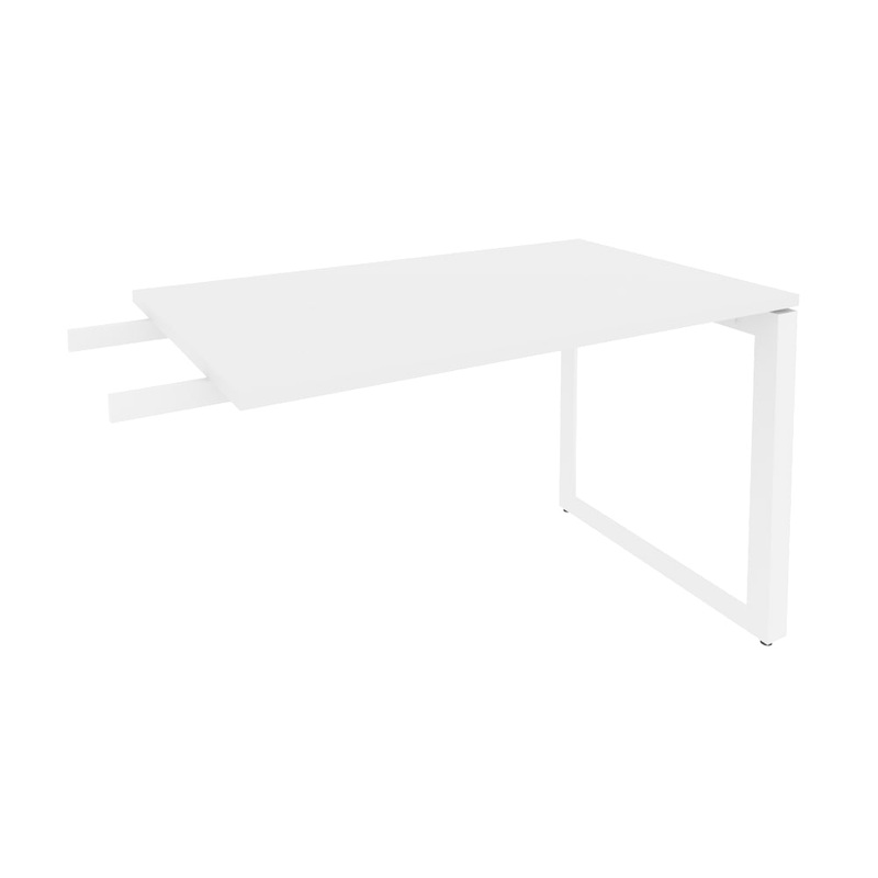 Изображение товара Брифинг-приставка к столам Onix-O O.MO-BR-11 белый бриллиант 1180х720х750 мм