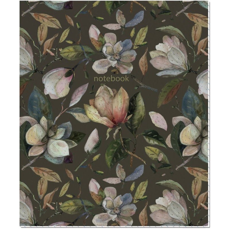 Изображение товара Бизнес-тетрадь Printes Цветы А5 48 листов в мягкой обложке с глянцевым лаком