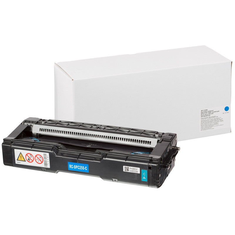Изображение товара Лазерный картридж Retech SP C250E голубой совместимый для Ricoh 1600 страниц