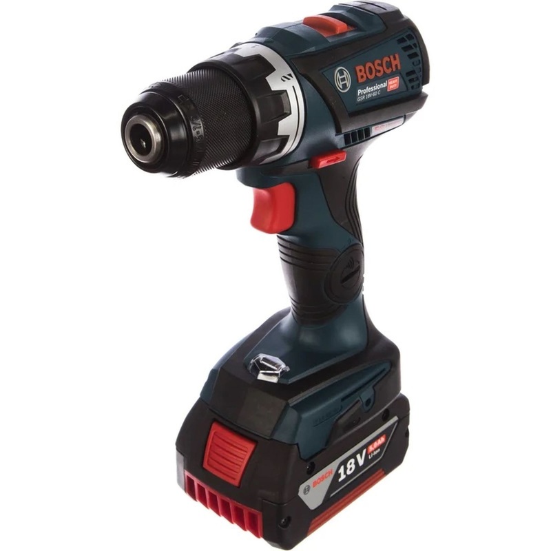 Изображение товара Уценка. Дрель-шуруповёрт аккумуляторная Bosch GSR 18V-60 C бесщёточная 18 Вт в кейсе (06019G1102). уц_тех