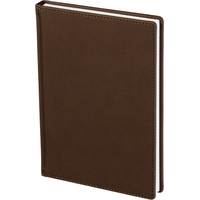 Ежедневник недатированный Attache Velvet искусственная кожа Soft Touch  A5+ 136 листов коричневый
