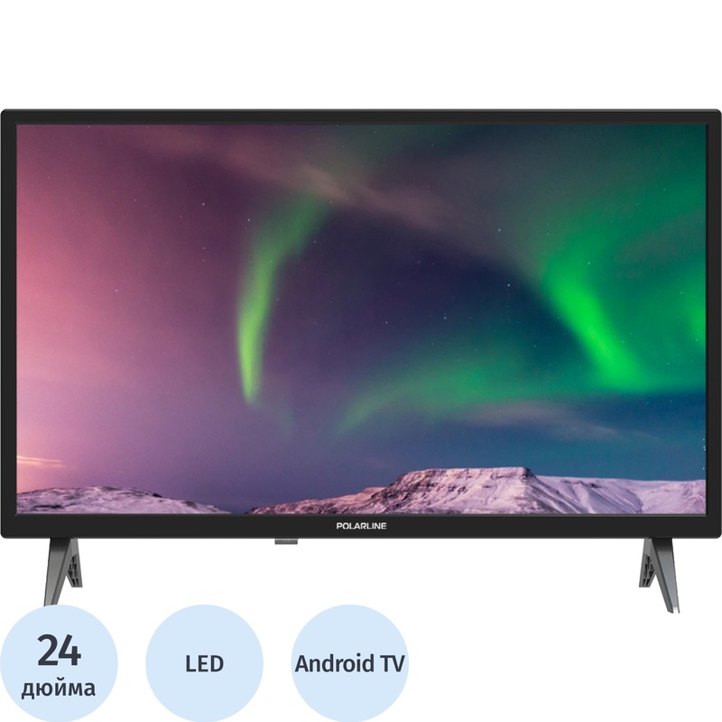 Изображение товара Телевизор Polarline 24PL51TC-SM HD 24" Android TV