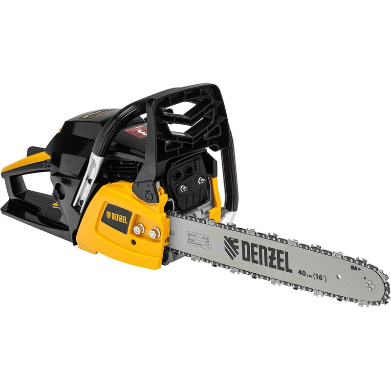 Изображение товара Бензиновая цепная пила Denzel DGS-4516 с двигателем 3.0 л.с.