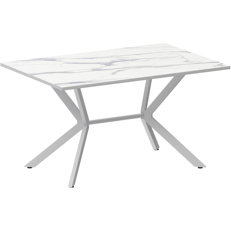 Изображение товара Стол обеденный Сириус (мрамор белый, 1200х800х750 мм)