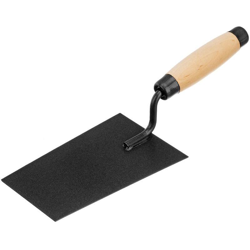 Изображение товара Кельма отделочника стальная 170 мм с деревянной ручкой Россия