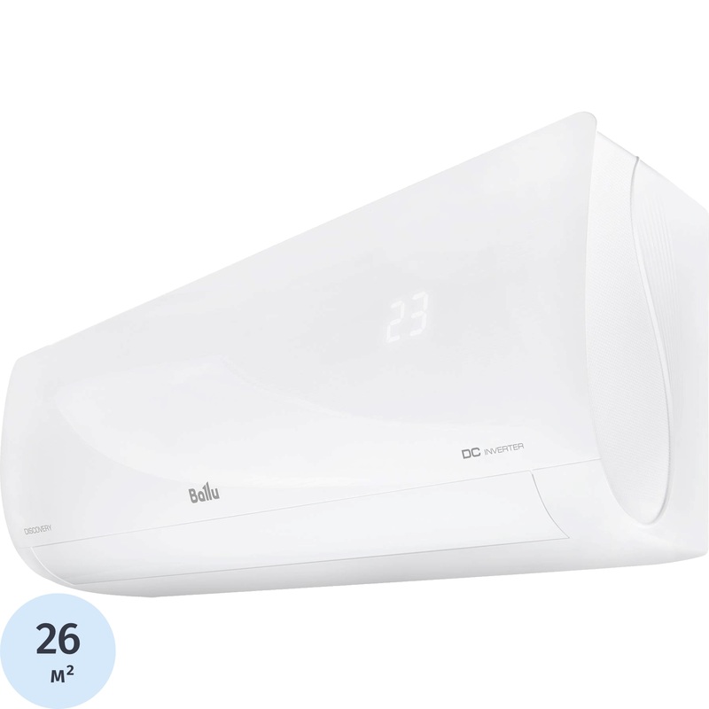 Изображение товара Сплит-система инверторная Ballu Discovery DC BSVI-09HN8_V2 комплект Изображение товара Сплит-система инверторная Ballu Discovery DC BSVI-09HN8_V2 комплект