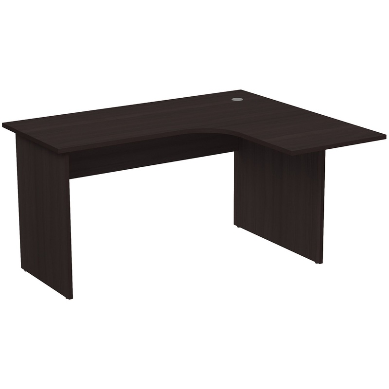 Изображение товара Стол криволинейный 2С.031 левый (венге, 1400х1200х750 мм)