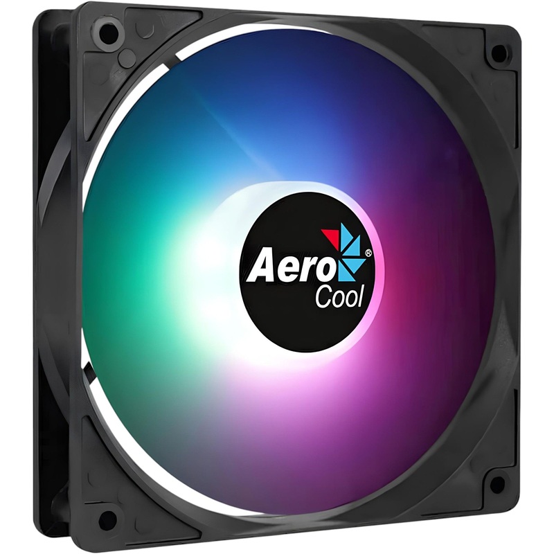 Изображение товара Вентилятор для компьютера AeroCool Frost 12 PWM FRGB 4P 120x120 мм с RGB подсветкой