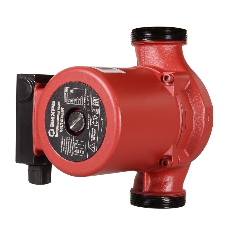 Изображение товара Циркуляционный насос Вихрь Ц-32/8 Стандарт для отопления и водоснабжения