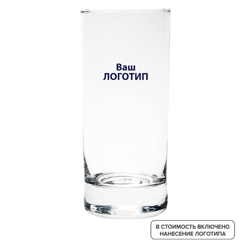 Изображение товара Стакан Highball стекло 285 мл с индивидуальной печатью для брендинга