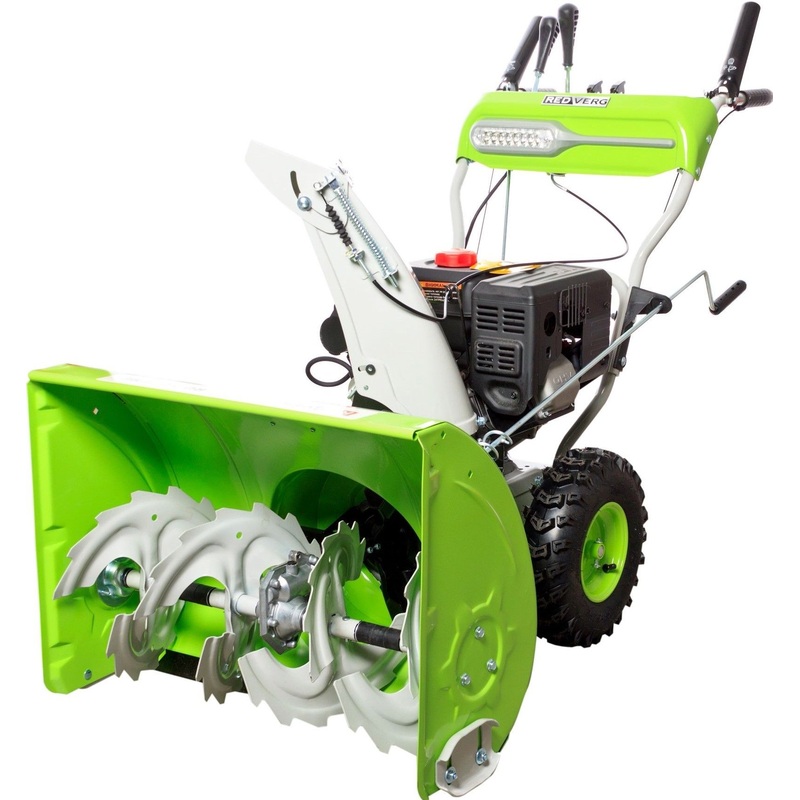 Изображение товара Бензиновый снегоуборщик RedVerg RD-SB71/9E мощностью 9 л.с. с электрозапуском