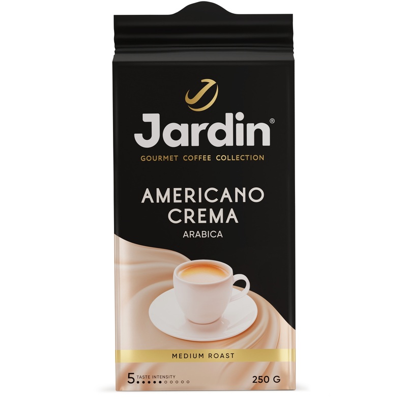 Изображение товара Кофе молотый Jardin Americano Crema 250 г вакуумная упаковка