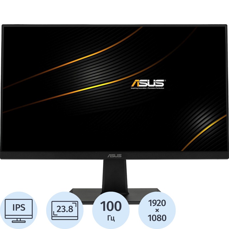 Изображение товара Монитор 23.8 дюйма Asus VA24EHFR черный