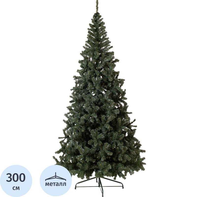 Изображение товара Ёлка искусственная уличная Green Trees Королева леса Классик ствольная 3 м