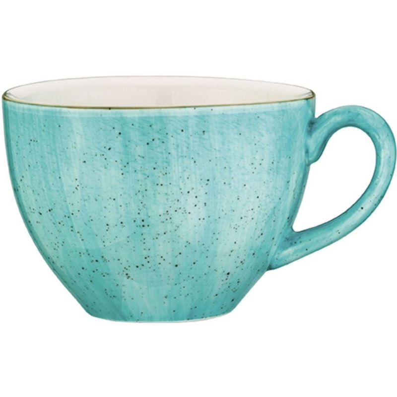 Изображение товара Фарфоровая чайная чашка Bonna Аква 230 мл, глазурованная, посуда для чая