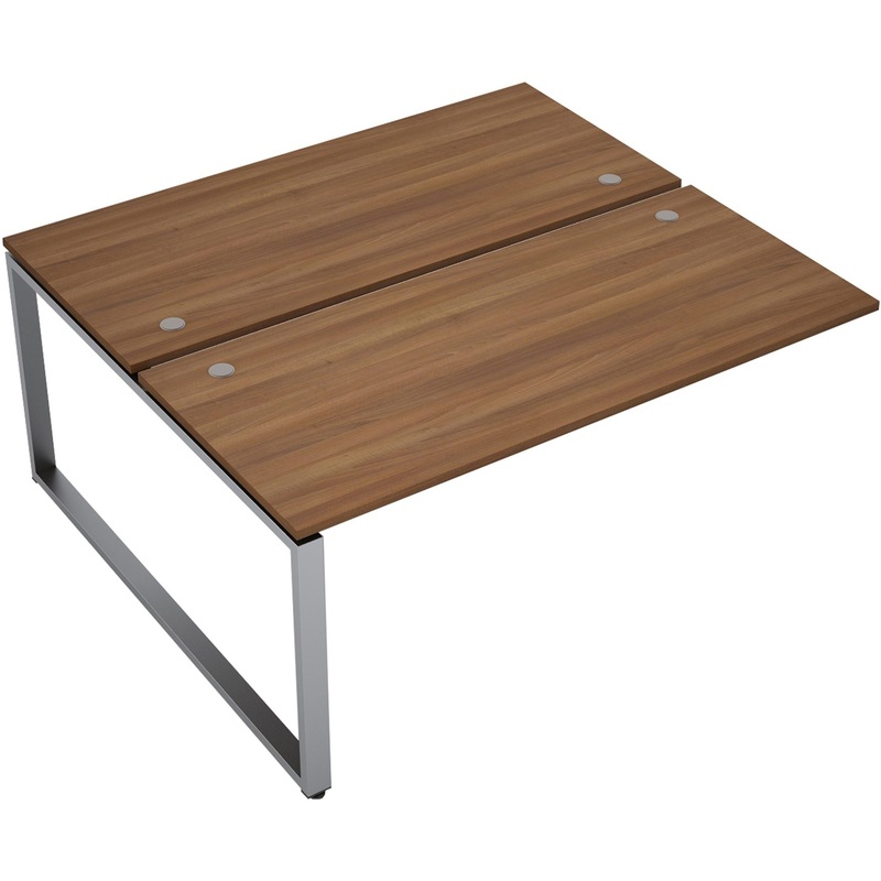 Изображение товара Стол приставной Avance 6МБК-О.6279 двухместный шамони тёмный алюминий