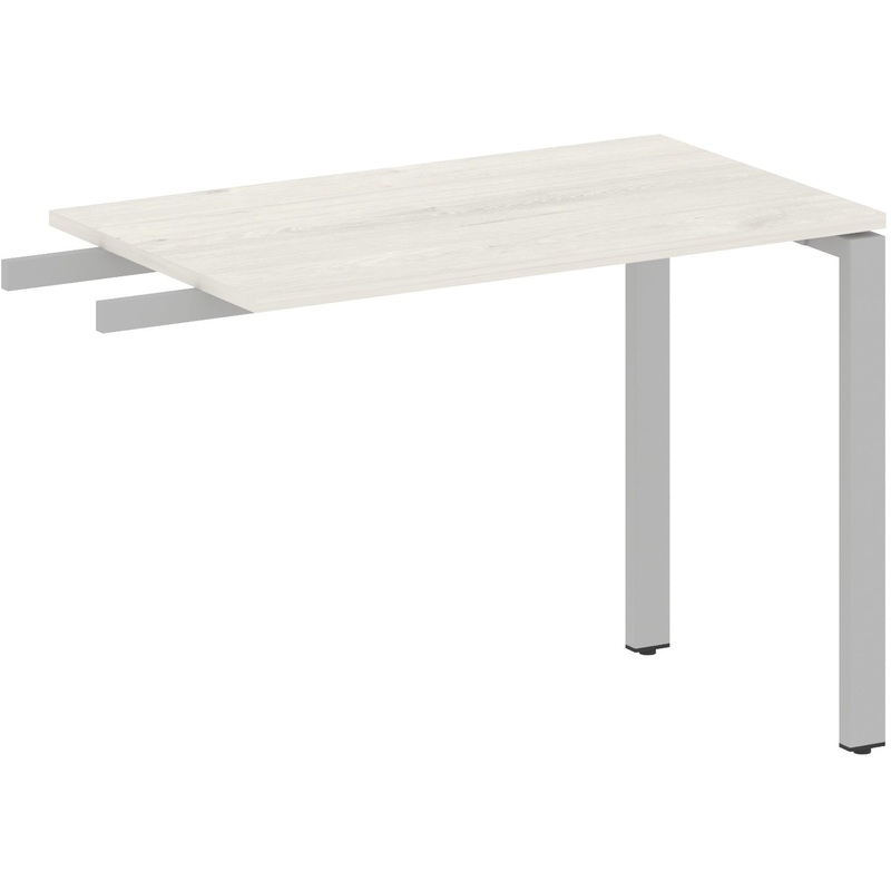 Изображение товара Приставка-брифинг Metal System Style БП.ПР-3 дуб наварра/серый 1000x600x750 мм