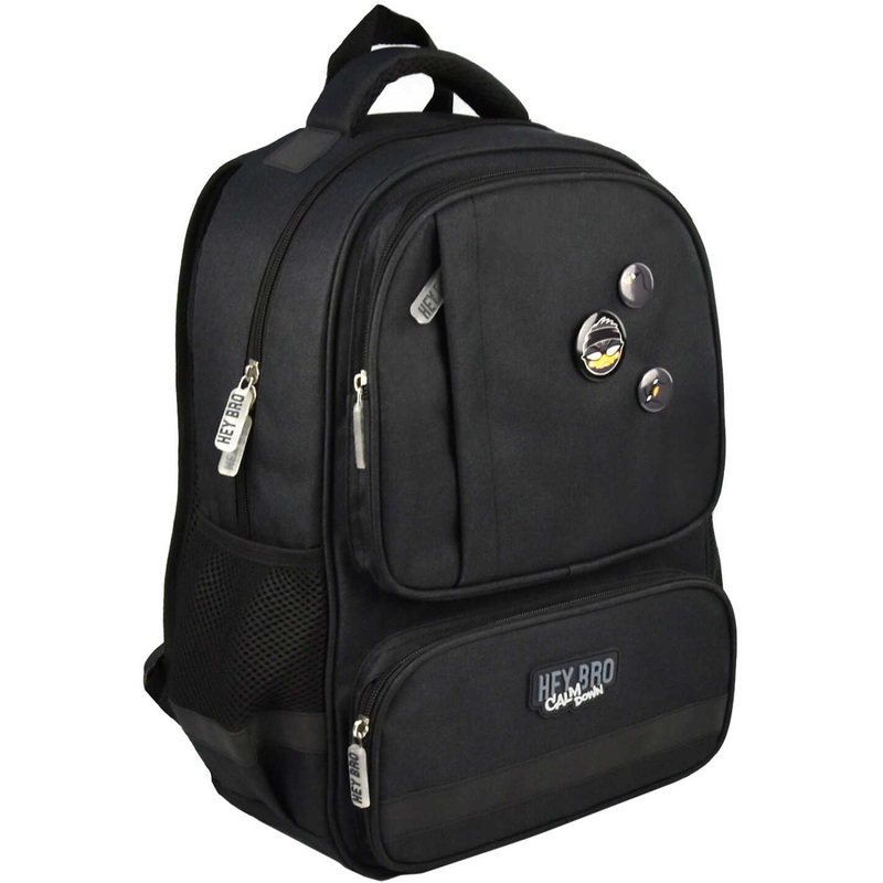 Изображение товара Рюкзак Феникс+ Крутой утёнок чёрный унисекс для дошкольников и младших классов