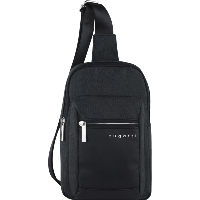 Изображение товара Мужская повседневная сумка Bugatti Sera тёмно-серая компактная и практичная