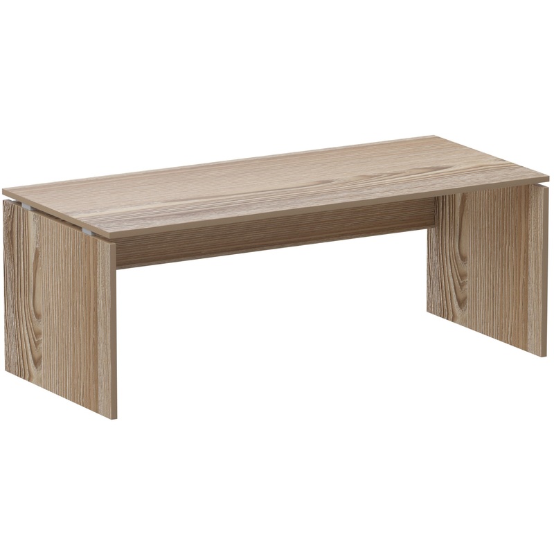 Изображение товара Стол руководителя письменный Аргентум из ЛДСП с кромкой ABC