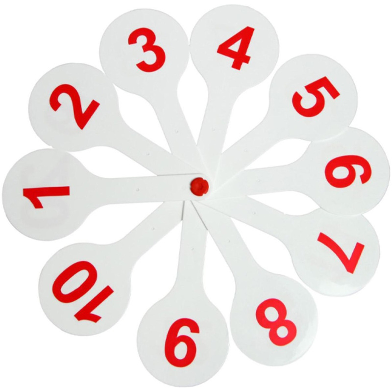 Изображение товара Касса цифр от 1 до 20 пластиковая, обучение счету для детей младших классов