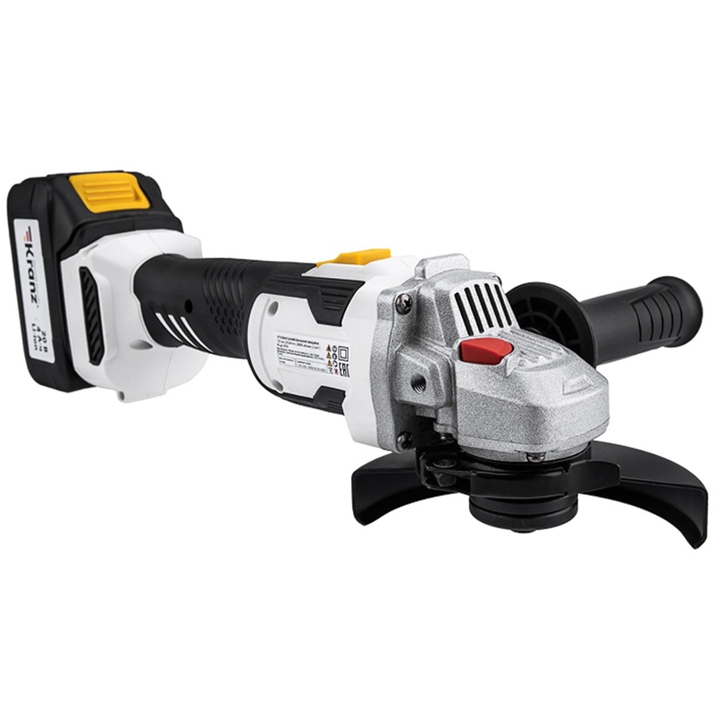 Изображение товара Аккумуляторная угловая шлифмашина Kranz KR-PT-250 с кейсом