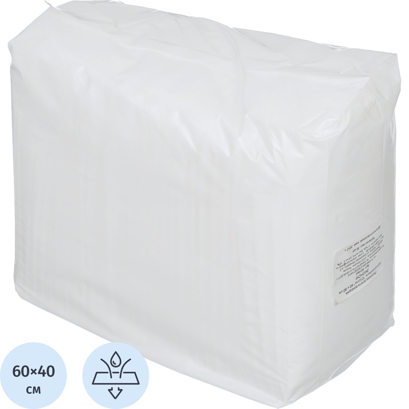 Изображение товара Одноразовая гигиеническая пеленка Clione 600x400 мм с суперабсорбентом 30 штук