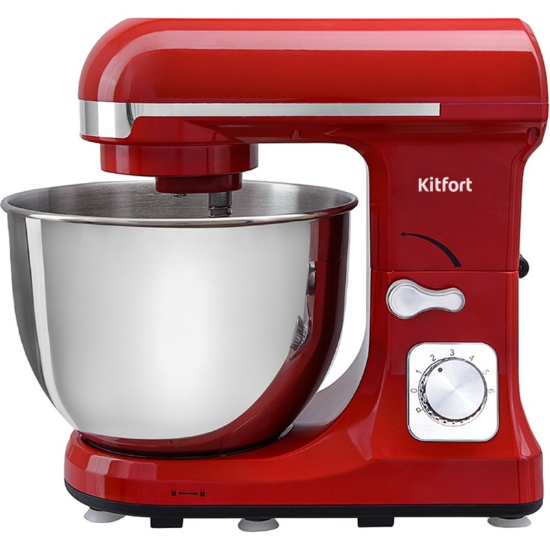 Изображение товара Миксер Kitfort КТ-1324-1 красный с мощностью 1000 Вт
