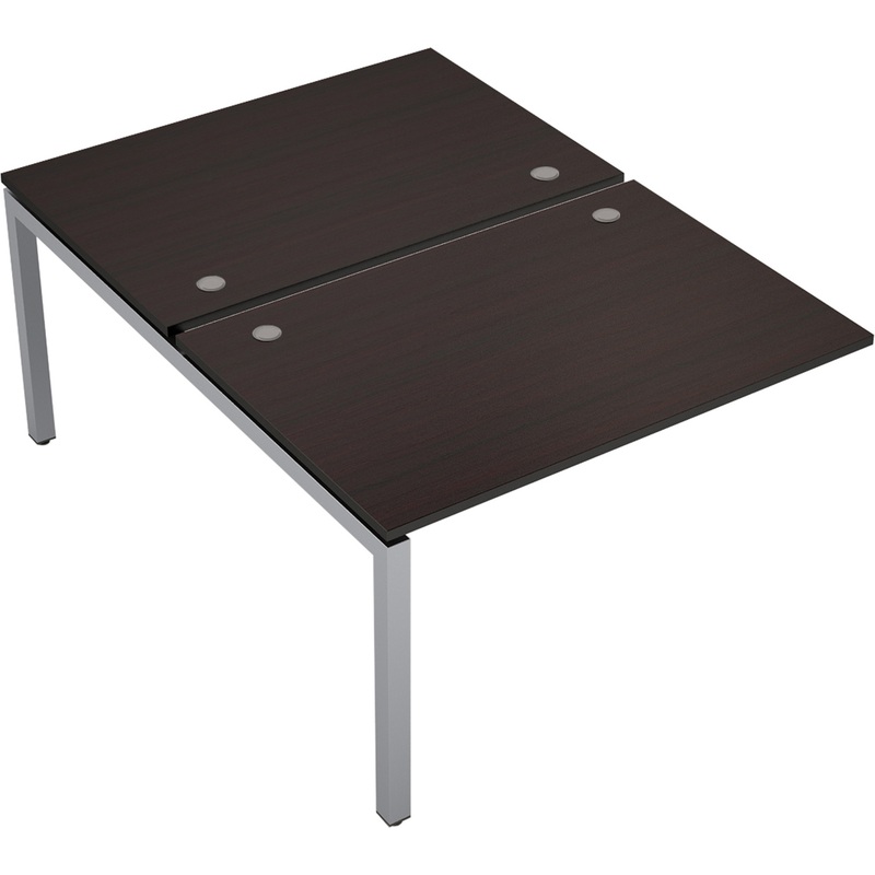 Изображение товара Рабочая станция Avance 6МБК.5288 двухместная венге/алюминий