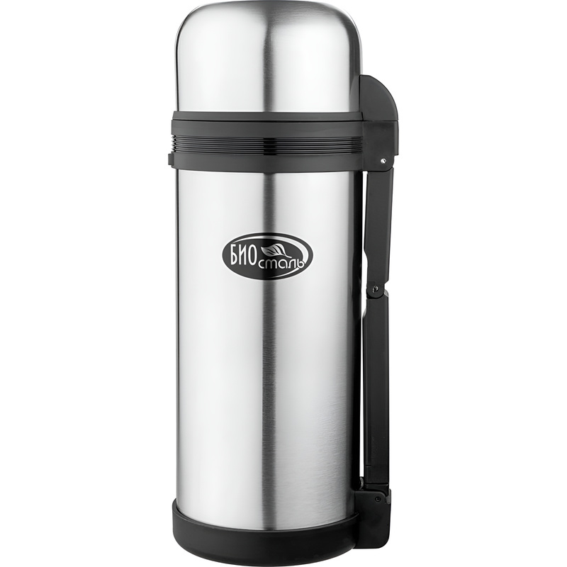 Изображение товара Термос Biostal 1.5 л металлик/черный