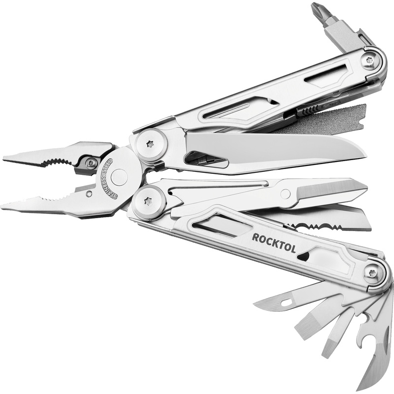 Изображение товара Мультитул Rocktol 29 функций серебристый