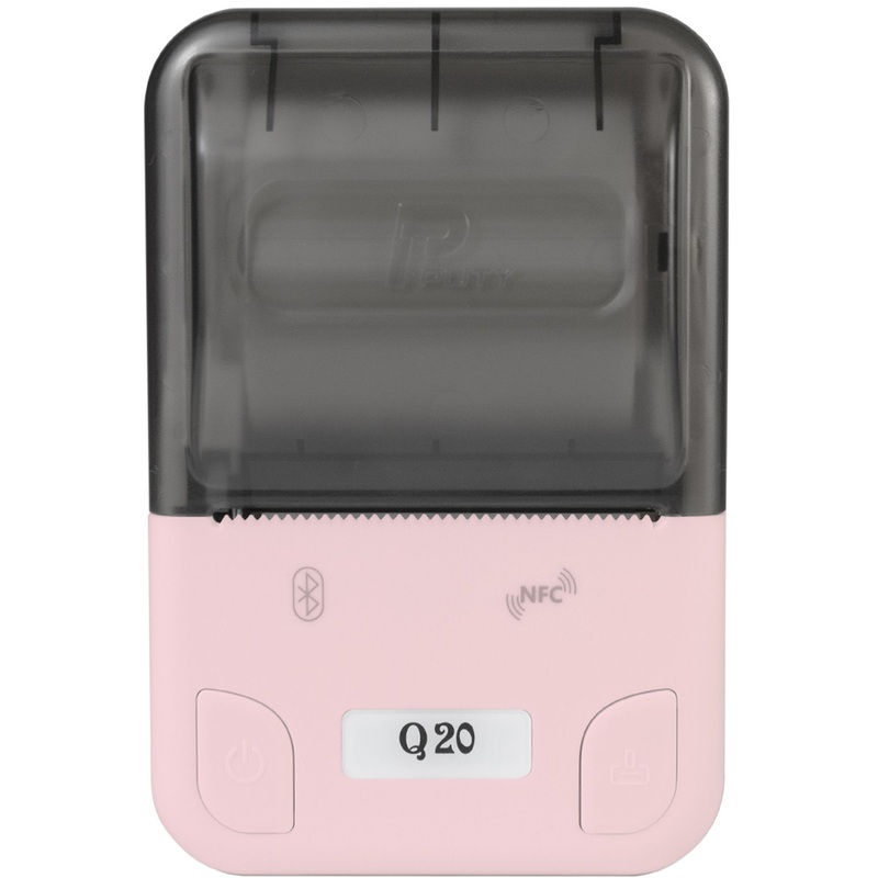 Изображение товара Мобильный принтер этикеток Puty Q20 Pink 203 dpi Bluetooth