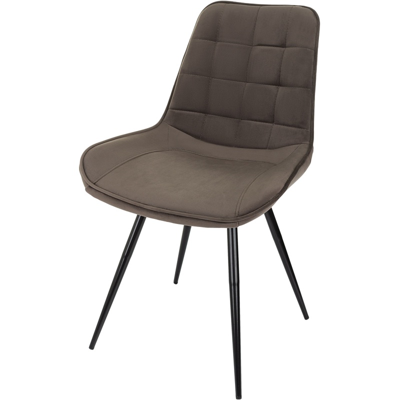 Изображение товара Стул обеденный Бюрократ CH-K2_4 коричневый (ткань, фанера, 4 штуки в упаковке)