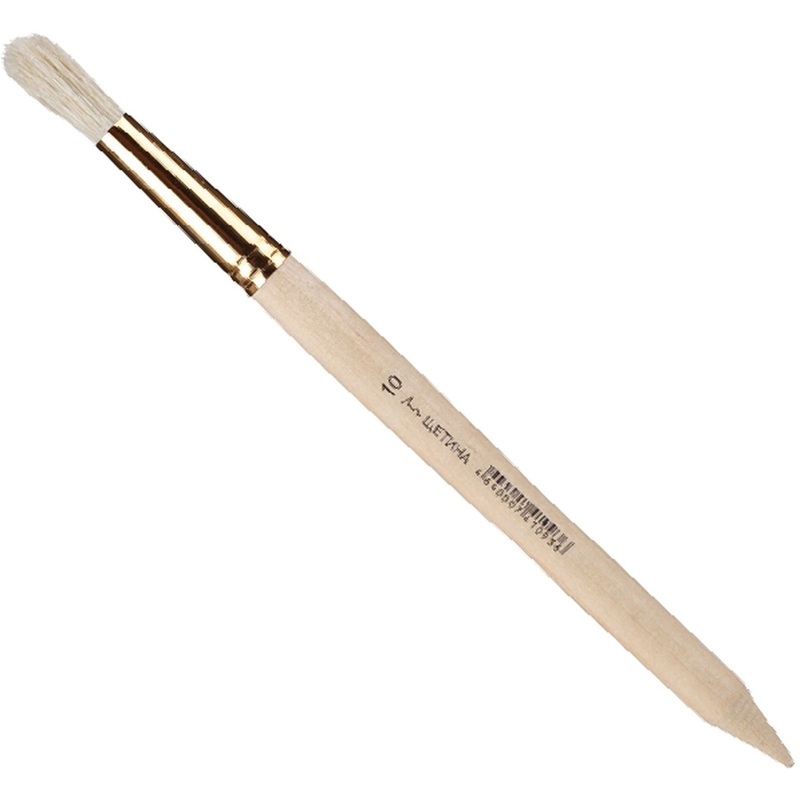 Изображение товара Кисть Комус Класс №1 School круглая щетина №10