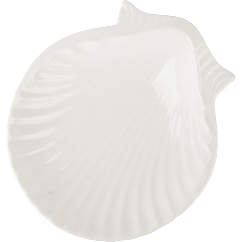 Изображение товара Блюдо сервировочное фарфоровое Nouvelle Home Маршмеллоу 23х20 см (2 штуки в упаковке)