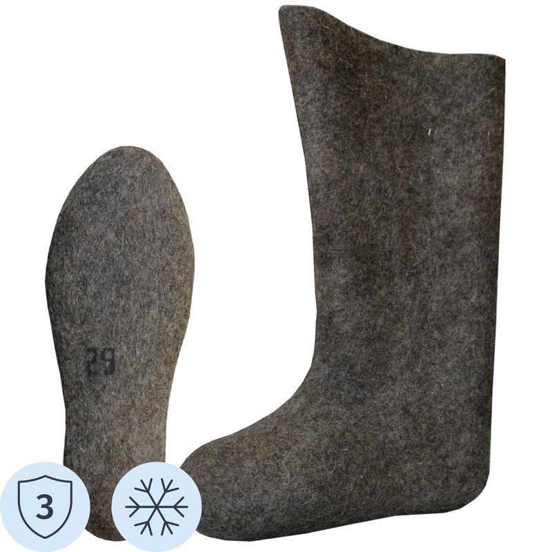 Изображение товара Валенки войлочные размер 44 - идеальны для холодной погоды