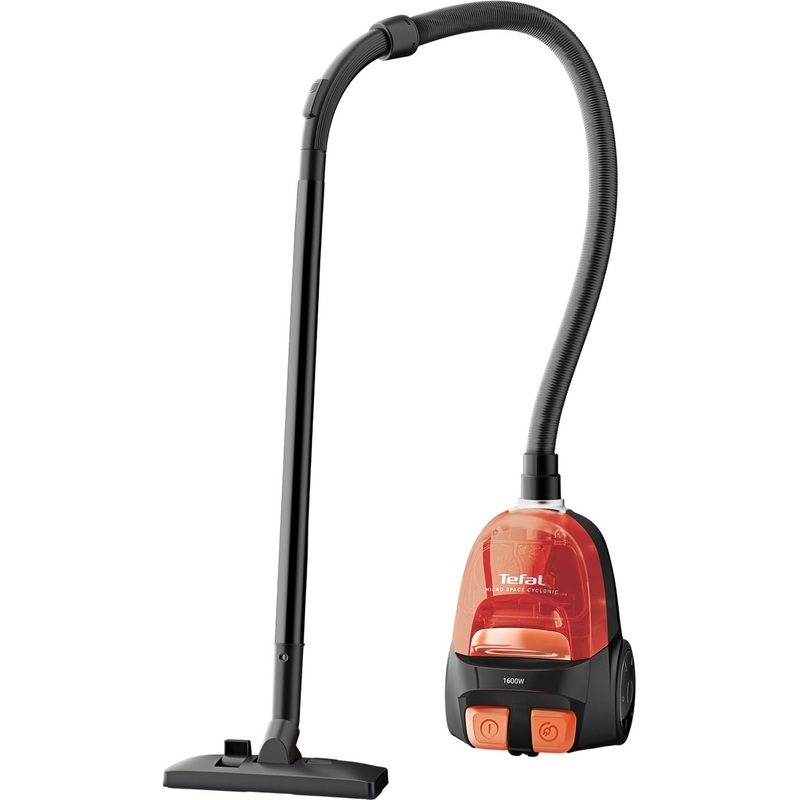 Изображение товара Пылесос Tefal TW3235EA для сухой уборки, 350 Вт, контейнер 1л, черный оранжевый