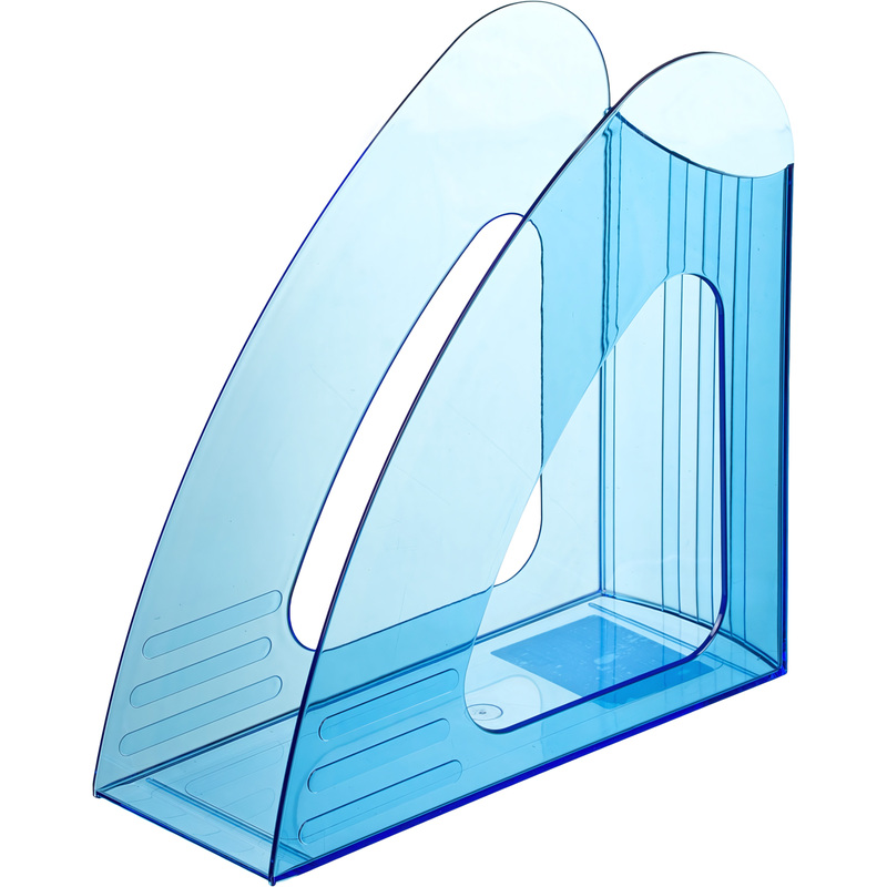 Изображение товара Лоток вертикальный для бумаг Attache Bright Colours голубой 90 мм