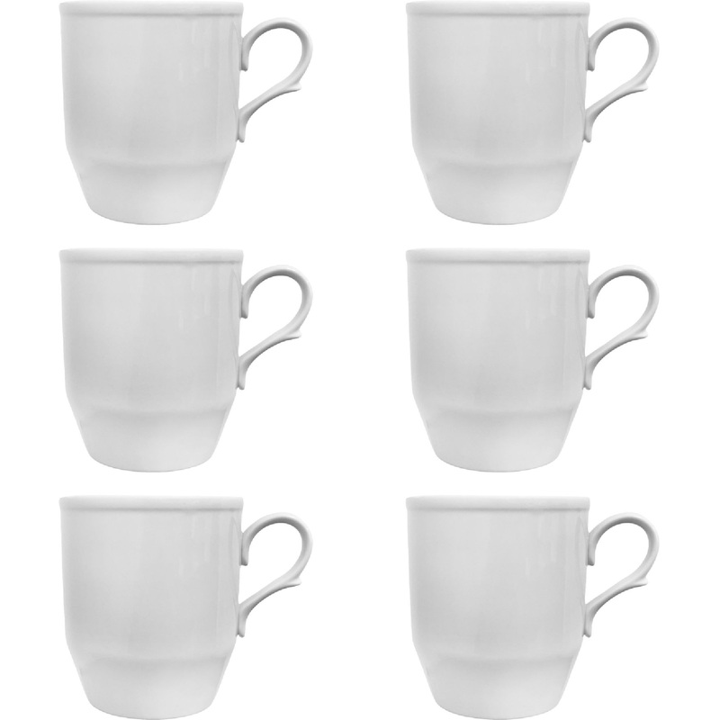 Изображение товара Кружка фарфоровая 350 мл Дулевский фарфоровый завод 24 шт