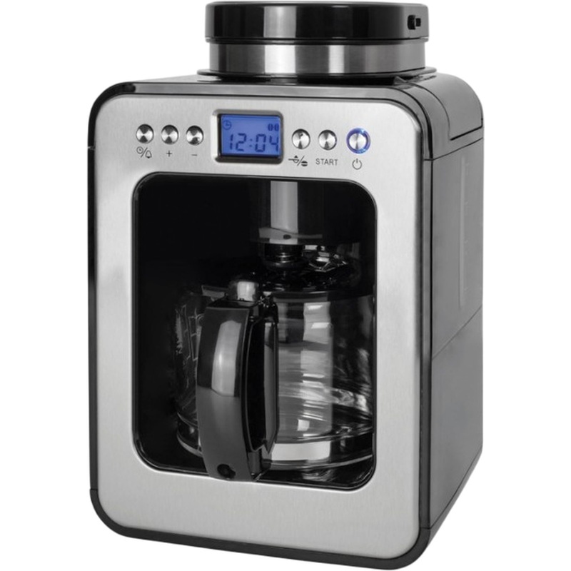 Изображение товара Капельная кофеварка Caso Coffee Compact Electronic с встроенной кофемолкой для зернового и молотого