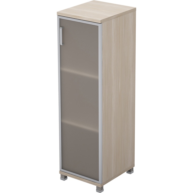 Изображение товара Шкаф для документов Avance 6П.015.4П со стеклом шамони светлый 400х450х1348 мм