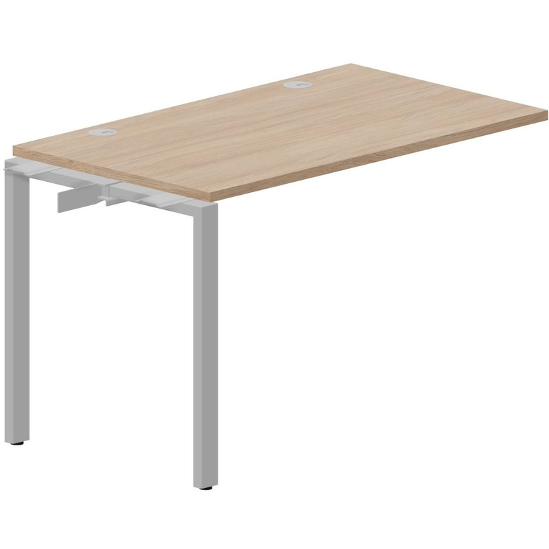 Изображение товара Стол-приставка Strike STNPG127OWAL дуб светлый 1180х680х750 мм