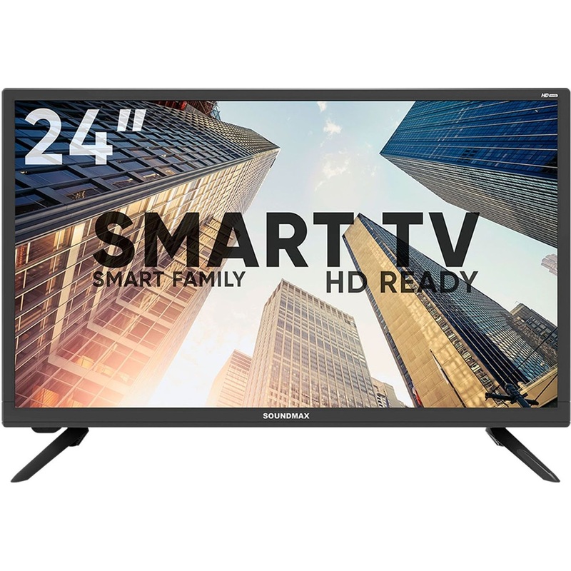 Изображение товара Телевизор Soundmax 24 дюйма SM-LED24M09S с Smart TV черный
